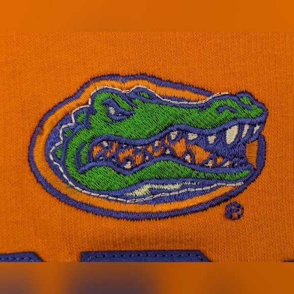 Florida Gators Hoodie Embroidered And Felt Spellout By OVB (Old Varsity Brand) - Picture 5 of 11